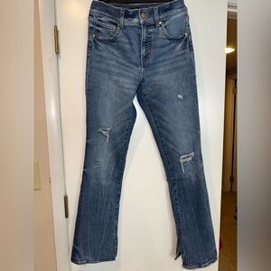 Express Skyscraper Mid Rise Denim